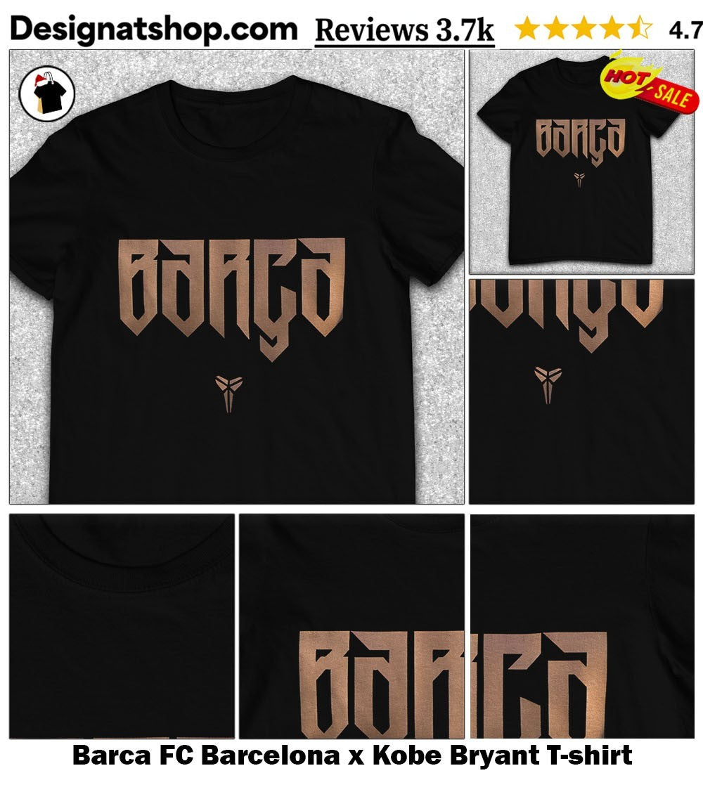 Barca FC Barcelona x Kobe Bryant shirt