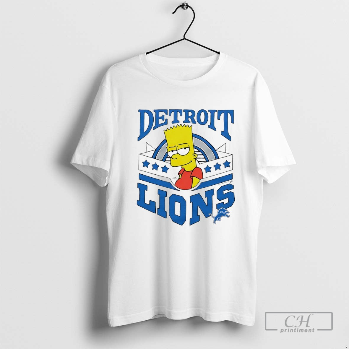 Bart The Simpsons X Detroit Lions