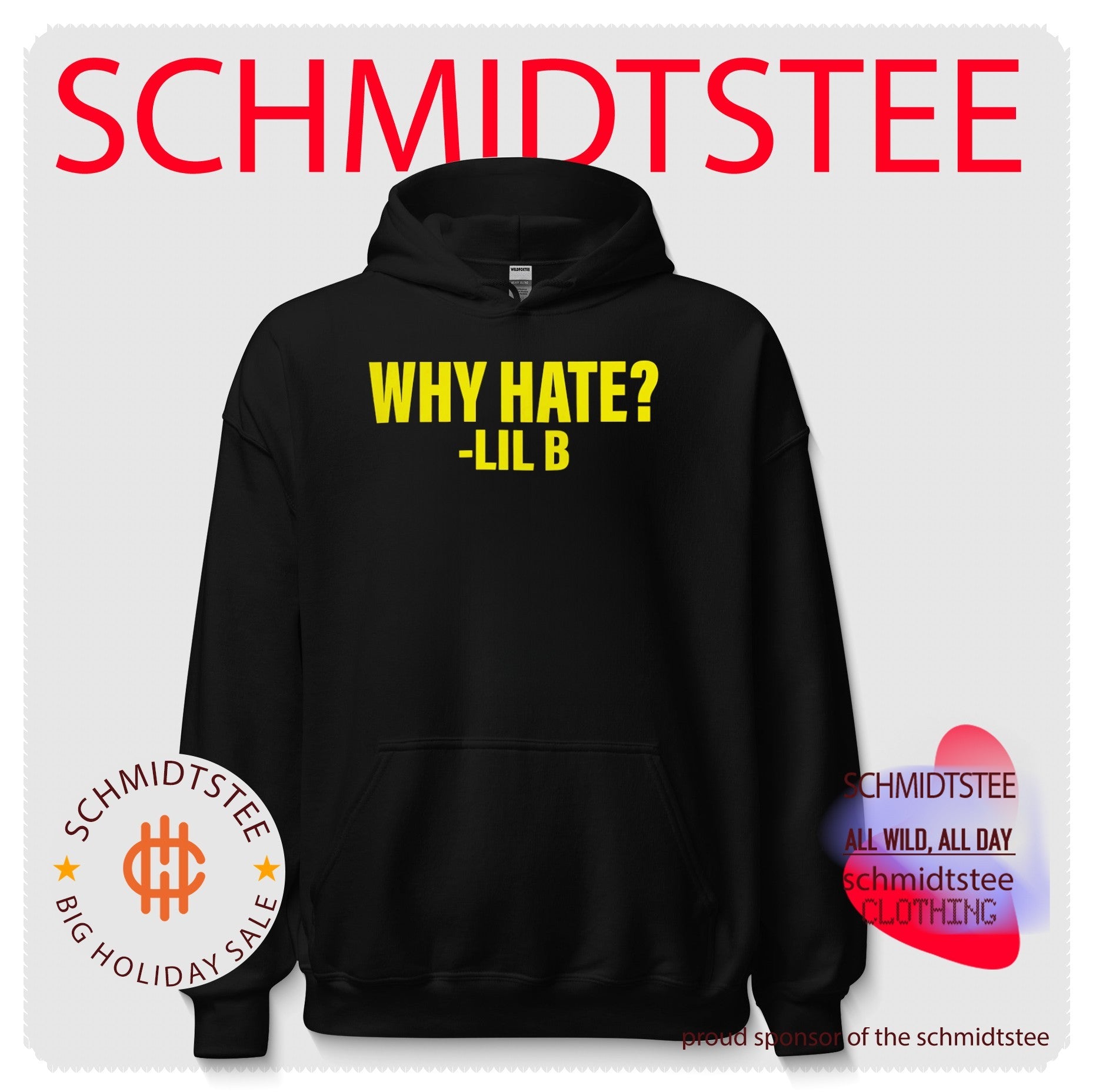 Basedworld Lil B Why Hate Shirt