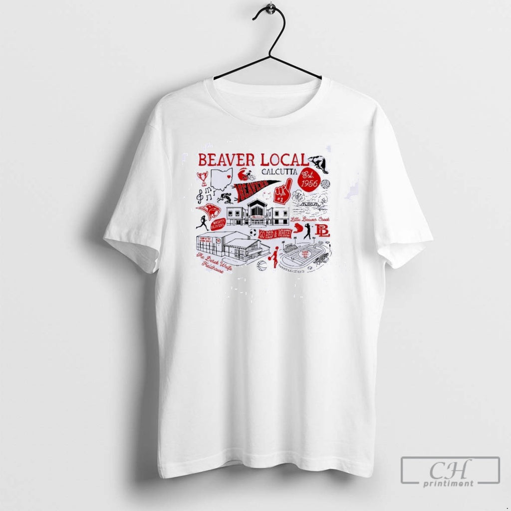 Beaver Local Calcutta T Shirt Jpg