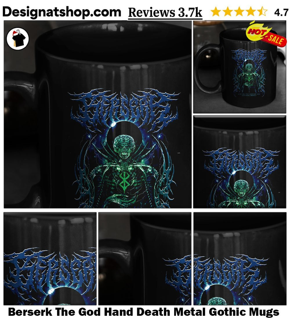 Berserk The God Hand Death Metal Gothic shirt