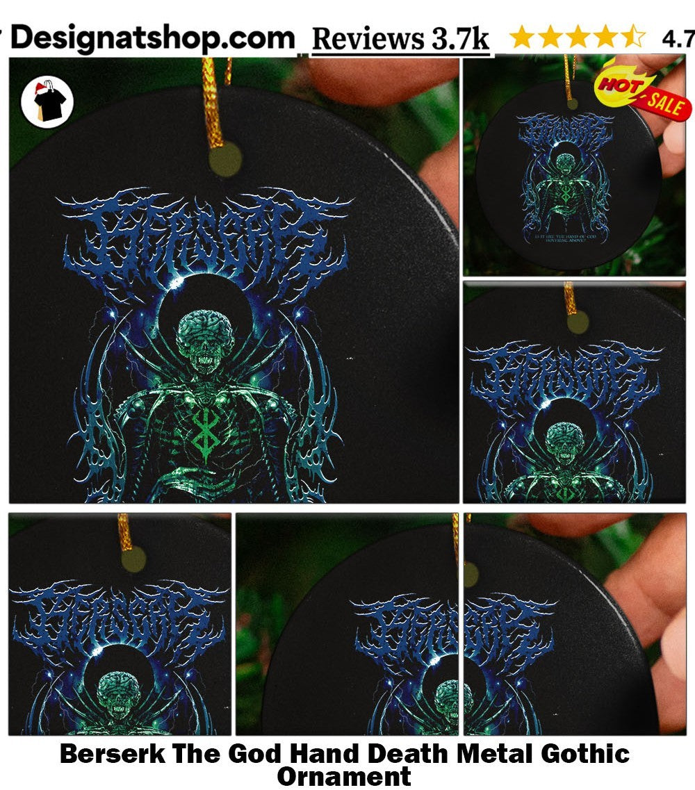 Berserk The God Hand Death Metal Gothic shirt