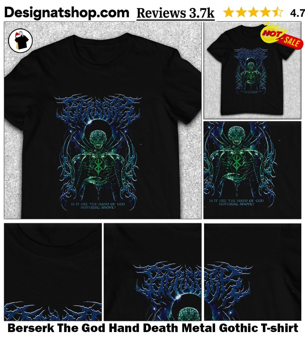 Berserk The God Hand Death Metal Gothic shirt