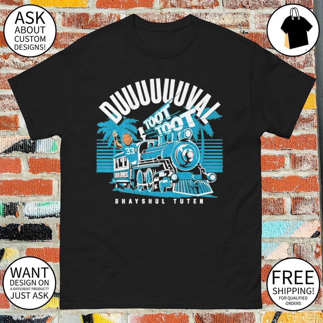 Bhayshul Tuten Toot Toot Train Duval Station Jacksonville shirt