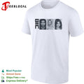 Bic pen company logo with celebrity faces shirt