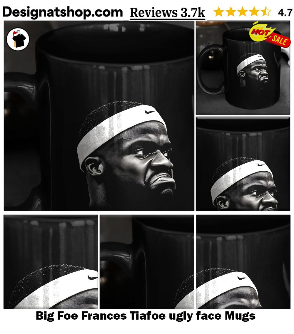 Big Foe Frances Tiafoe ugly face shirt