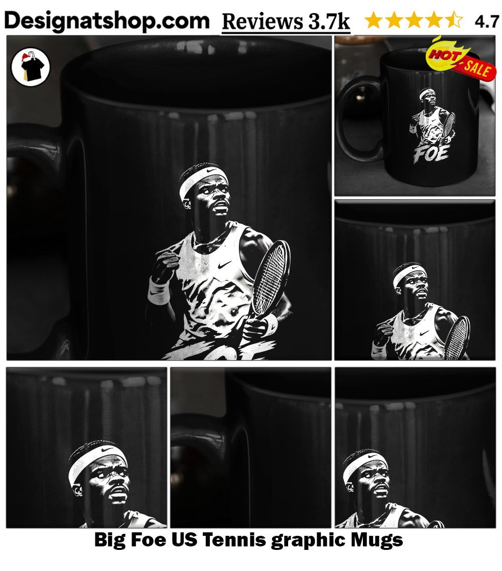 Big Foe US Tennis graphic shirt