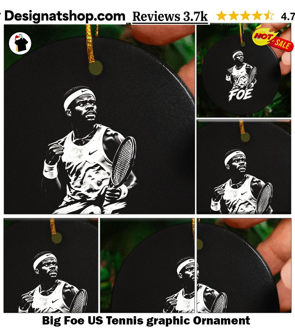 Big Foe US Tennis graphic shirt