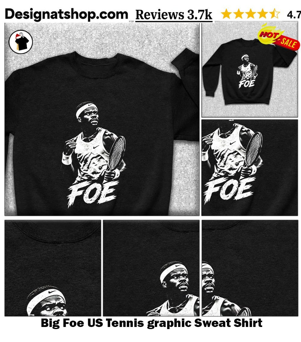 Big Foe US Tennis graphic shirt