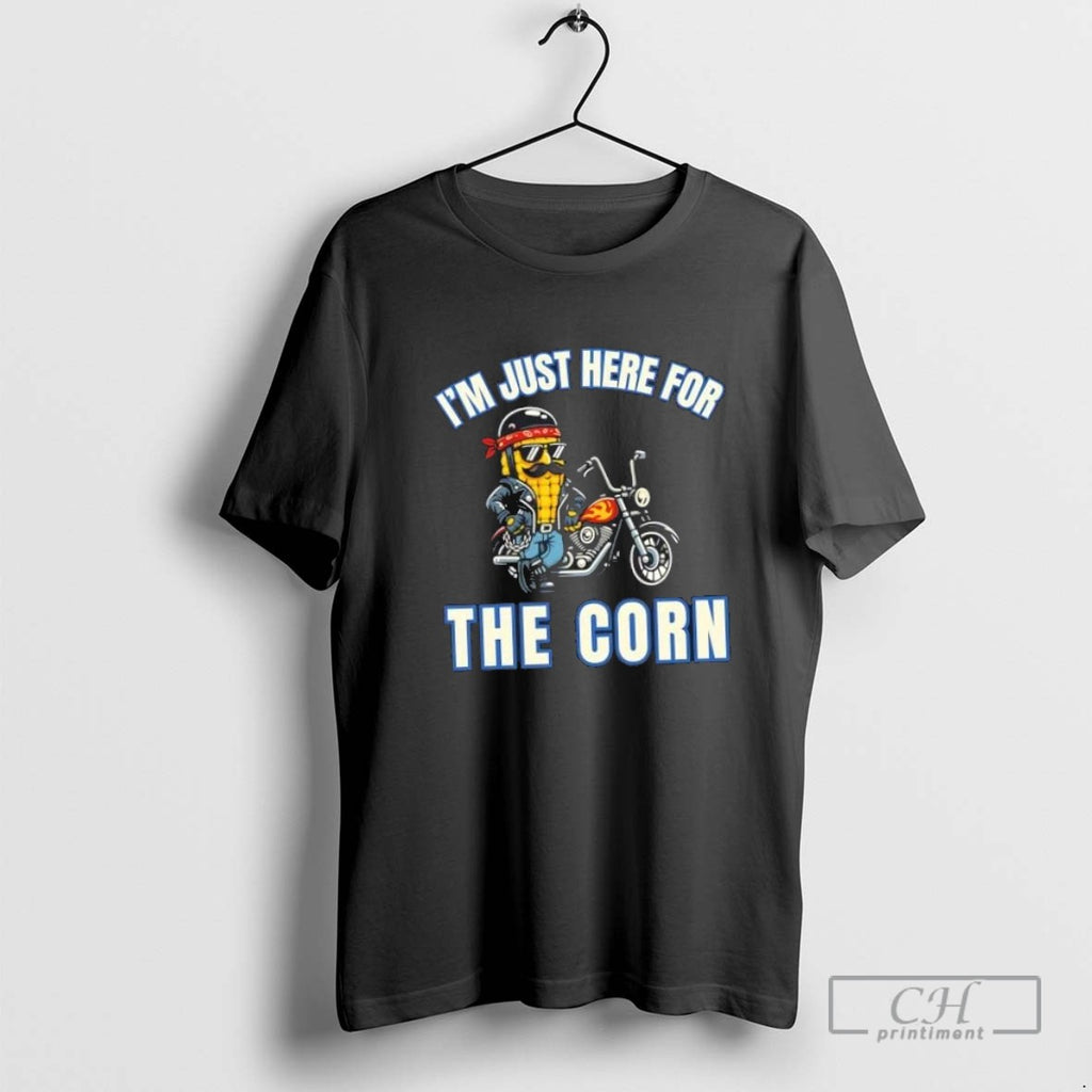 Biker Here For The Corn
