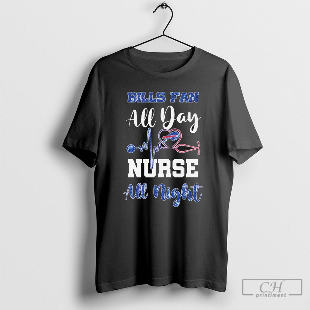 Bills Fan All Day Nurse All Night Diamond