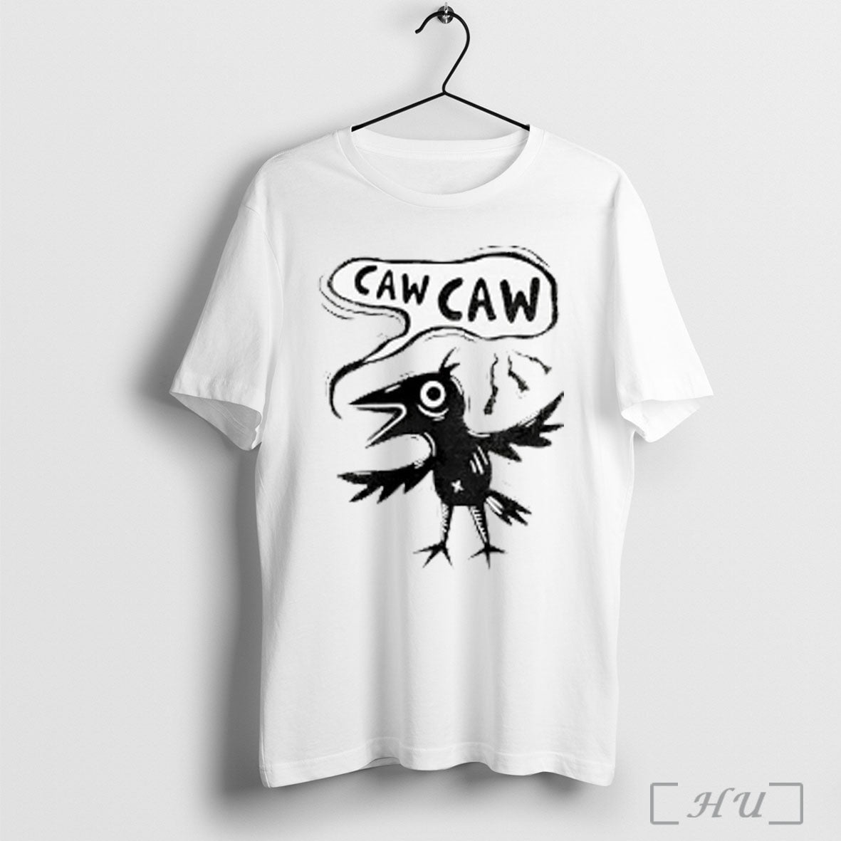 Bird Caw Caw T Shirt