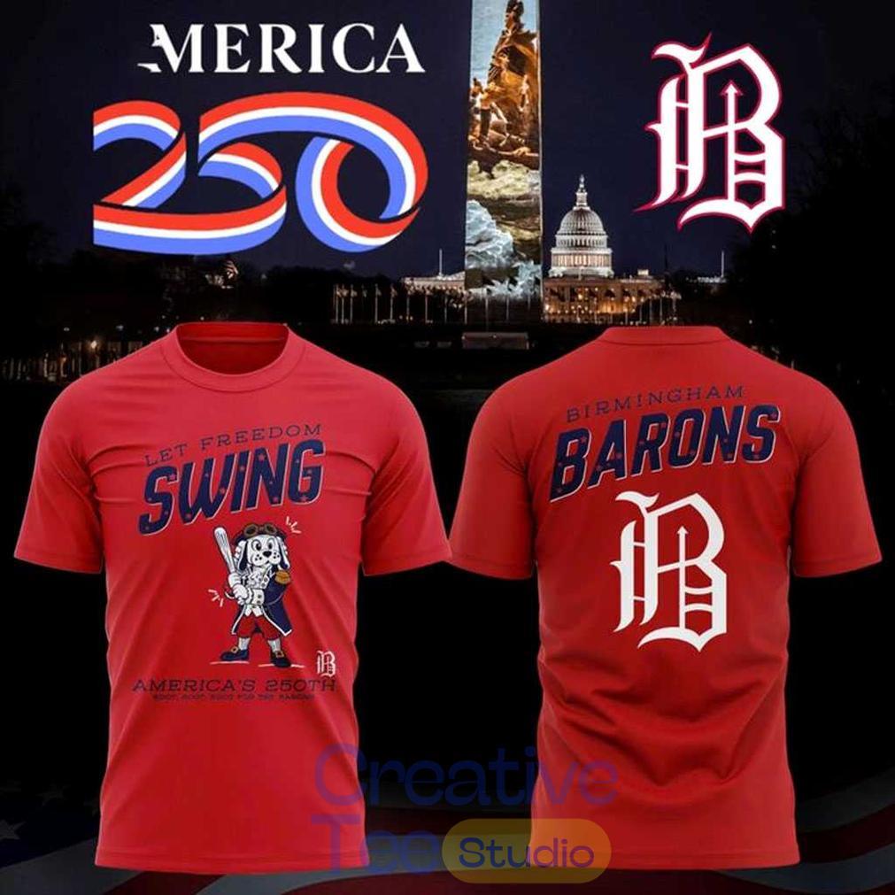 Birmingham Barons 2026 250th Anniversary of America’s Shirt