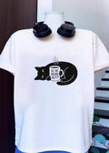 Black Cat Holding Is He Dead Yet Coffee Mug T-Shirt
