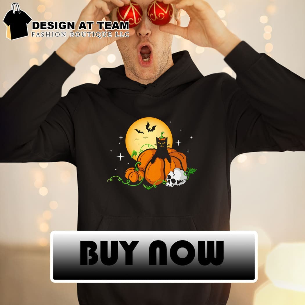 Black Cat Spooky Fall Fun Halloween shirt