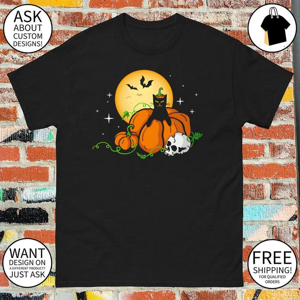 Black Cat Spooky Fall Fun Halloween shirt