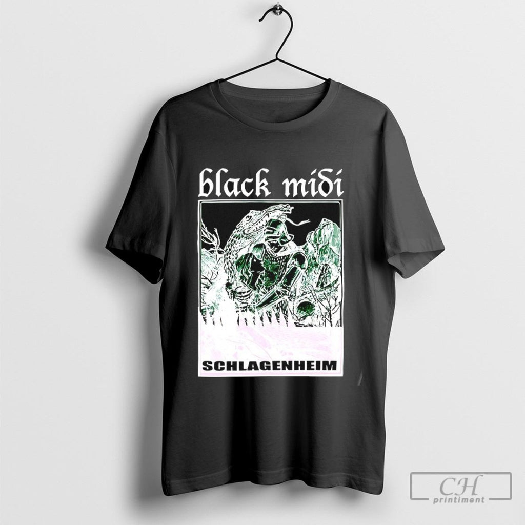 Black Midi Schlagenheim Shirt Sweater