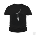 Astronaut on Moon Swing Kids Shirt