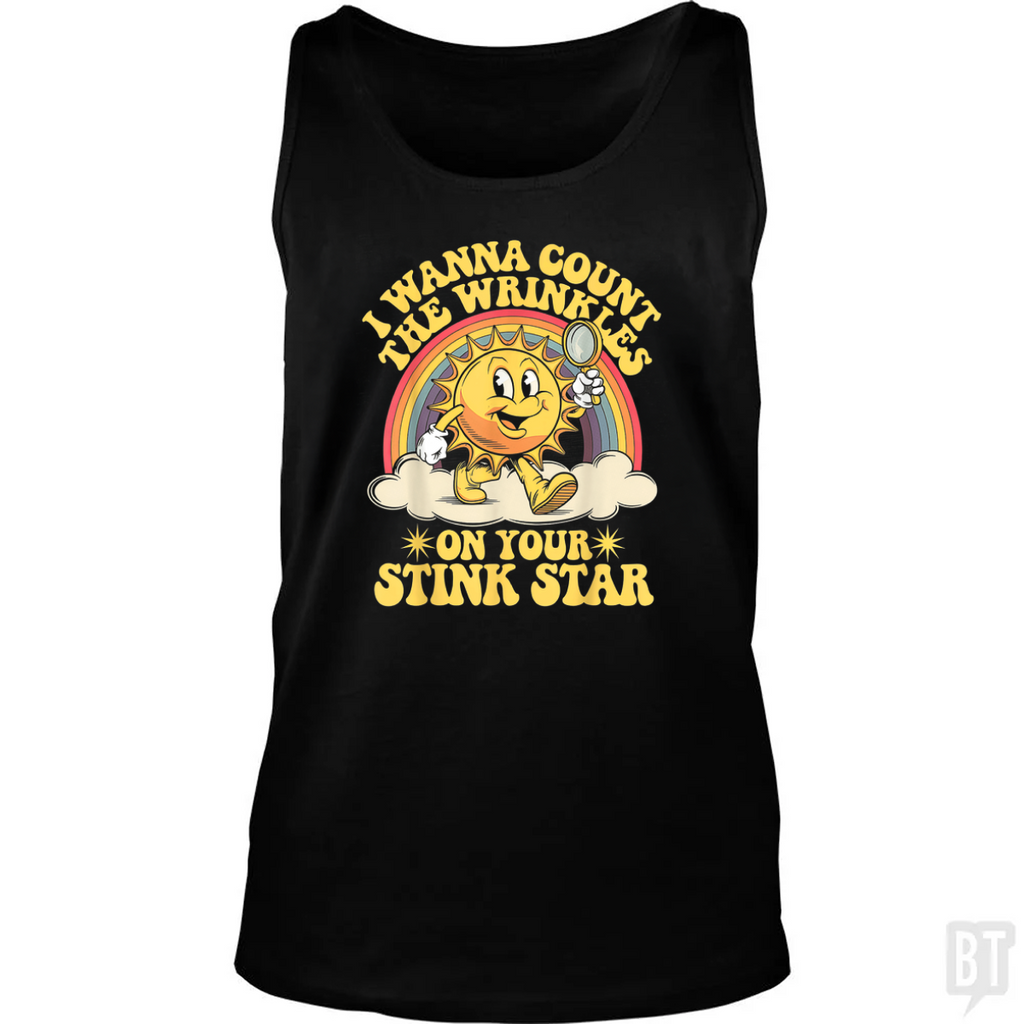 I Wanna Count the Wrinkles Tank Top