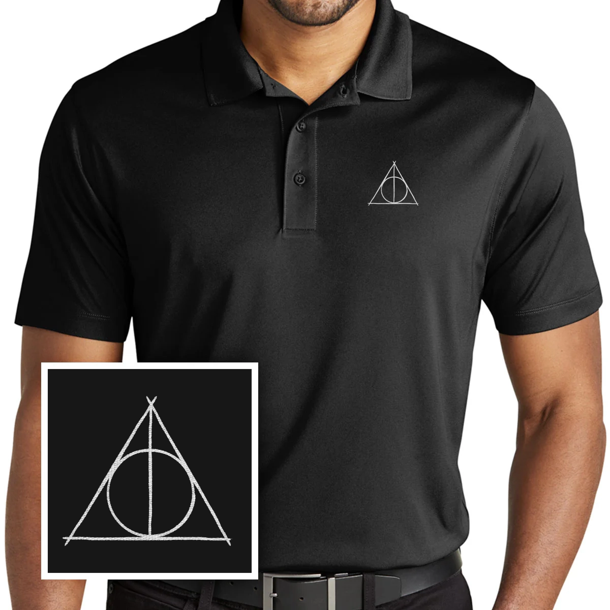 Deathly Hallows Polo Shirt