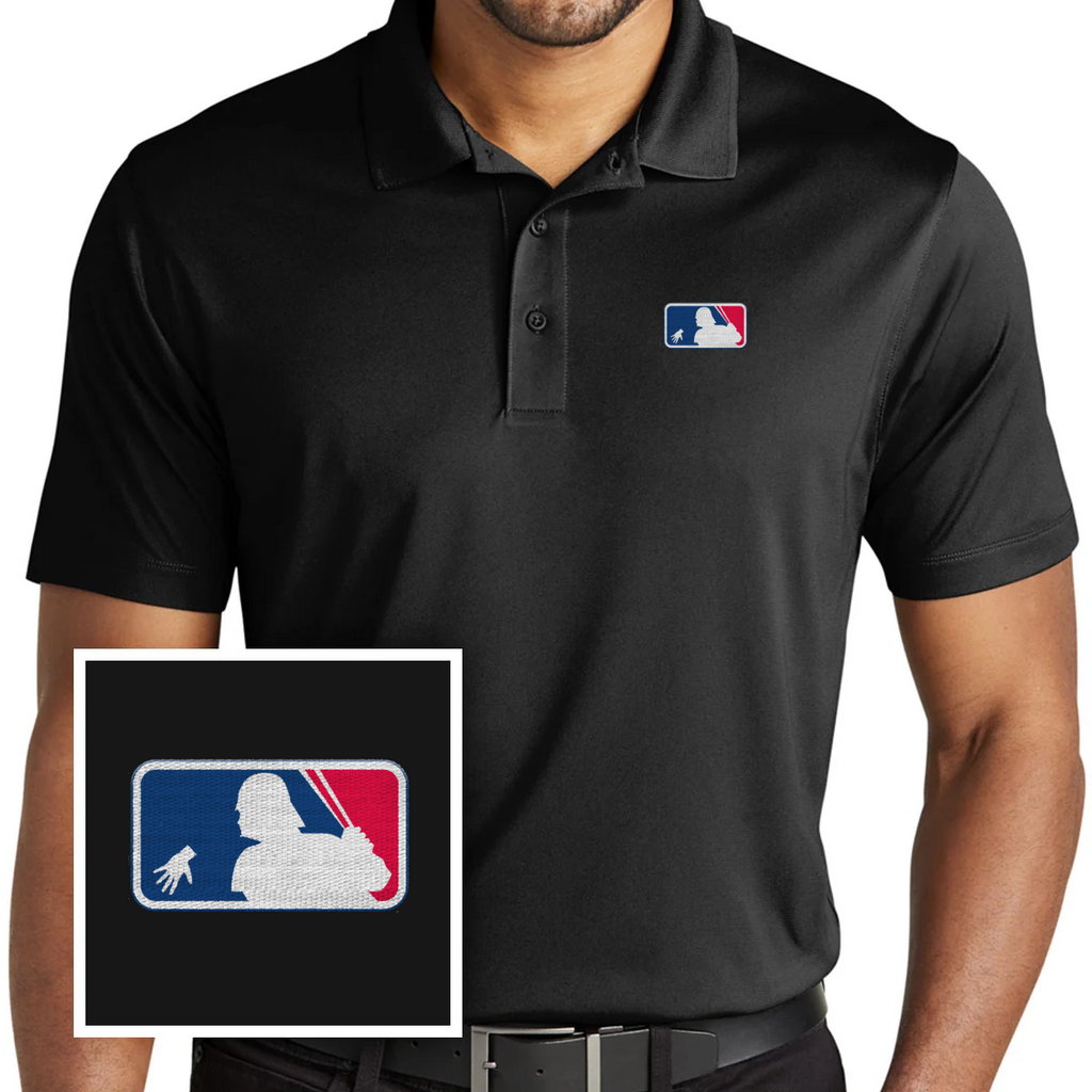 Funny Baseball Polo Shirt