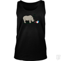 Sad Rhino Tank Top