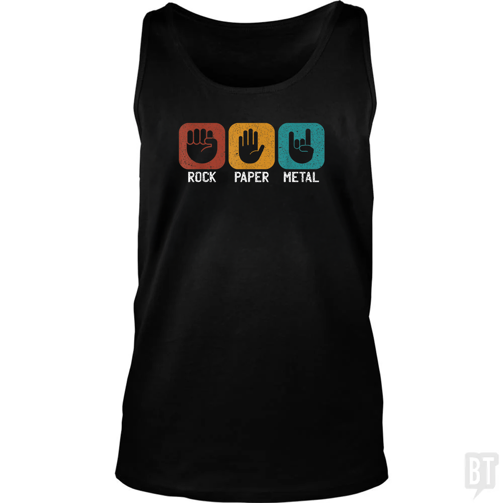 Rock Paper Metal Tank Top