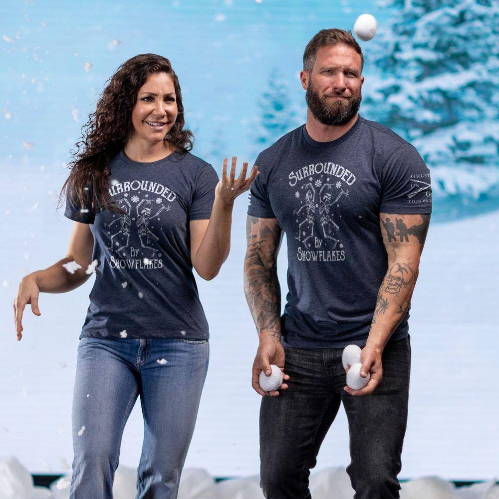 2023 December Club - Men's - Surrounded By Snowflakes