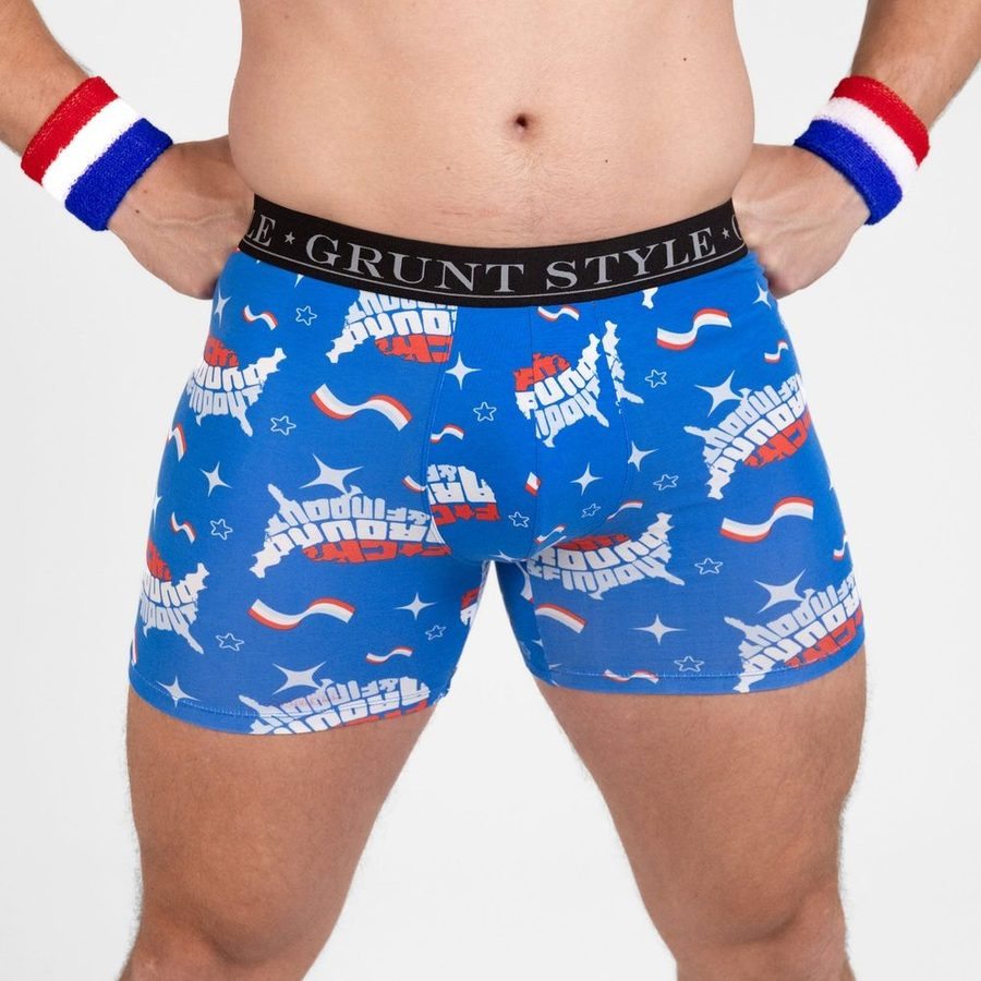 Base Command 2-Pack Boxer Briefs - Navy & FAFO