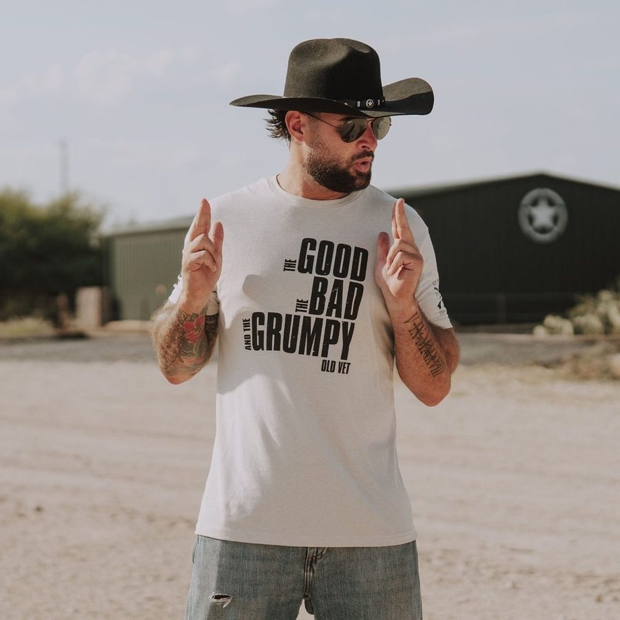 The Good. The Bad. The Grumpy. T-Shirt - Sand