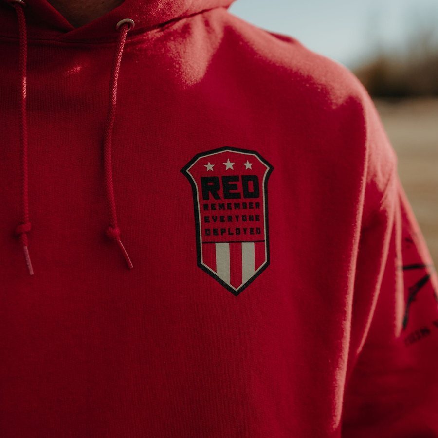 Mission RED Hoodie - Red