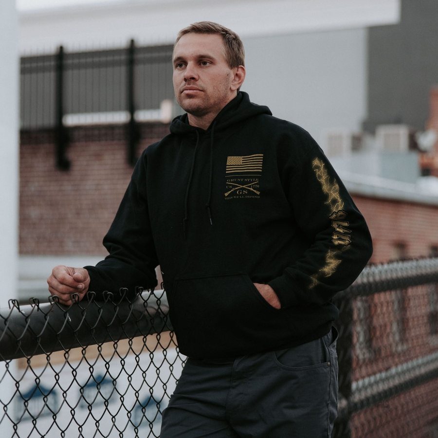 Freedom Over Tyranny Hoodie - Black