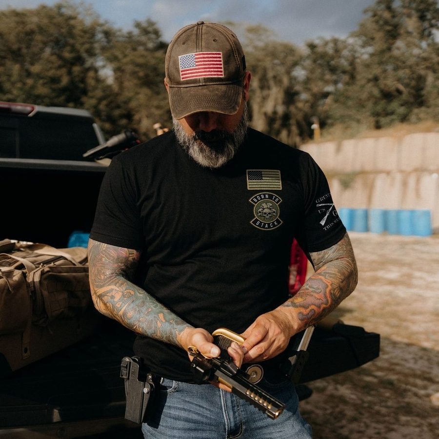 Born To Stack T-Shirt - Black