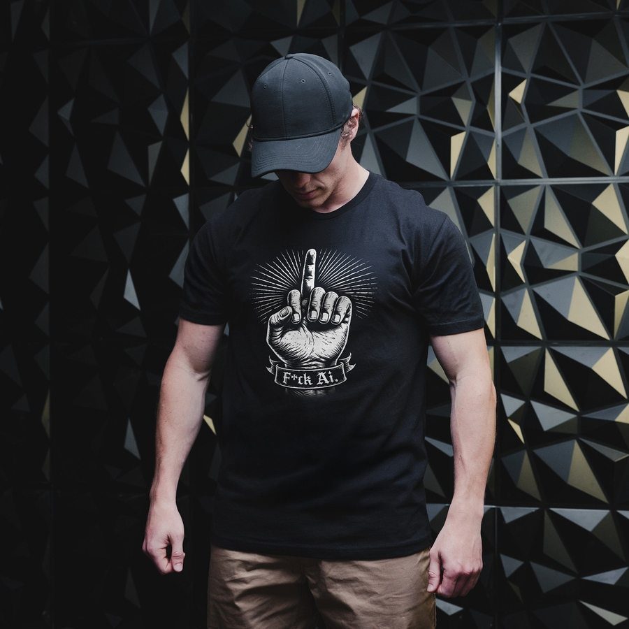 F*ck AI T-Shirt - Black