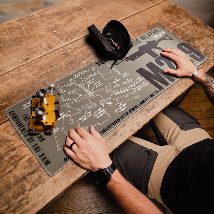 M249 Gun Cleaning Mat 36"x12"