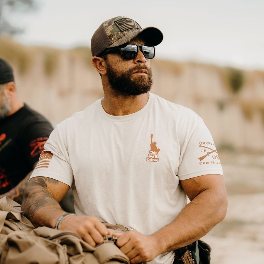 Light In The Darkness T-Shirt - Sand