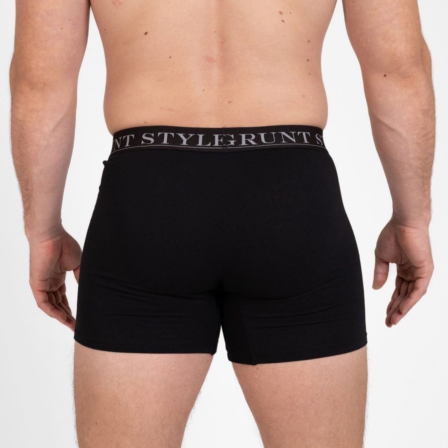 Base Command 2-Pack Boxer Briefs - Black & Black