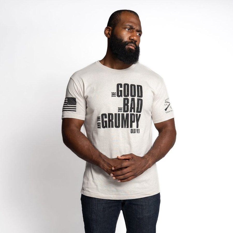 The Good. The Bad. The Grumpy. T-Shirt - Sand