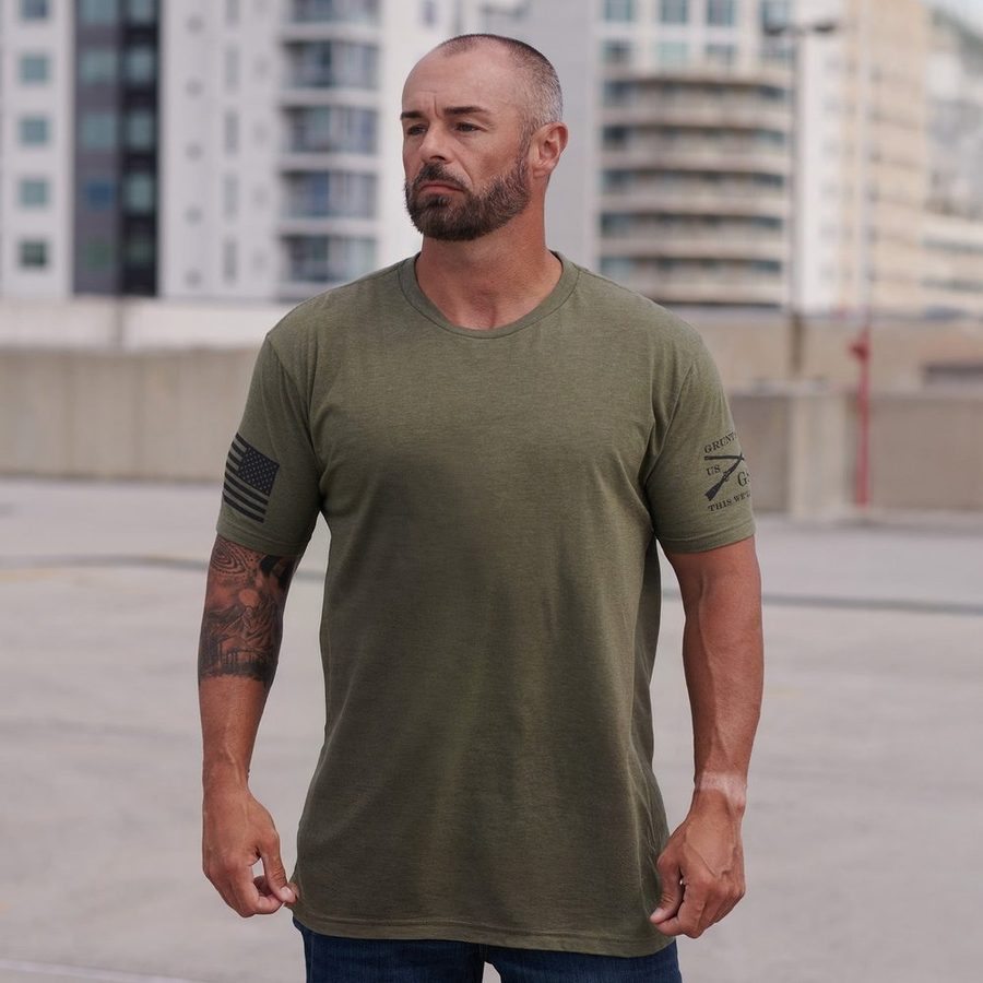 Basic T-Shirt - Military Green