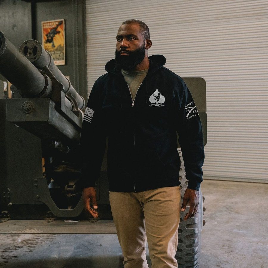 Death Dealer Full-Zip Hoodie - Black