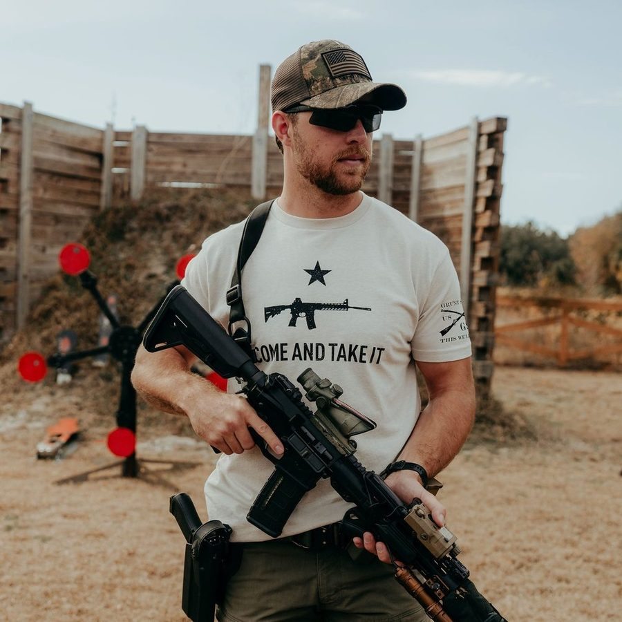 Come And Take It T-Shirt - Sand