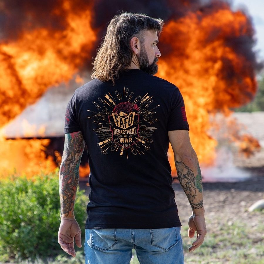 Department Of War T-Shirt - Black