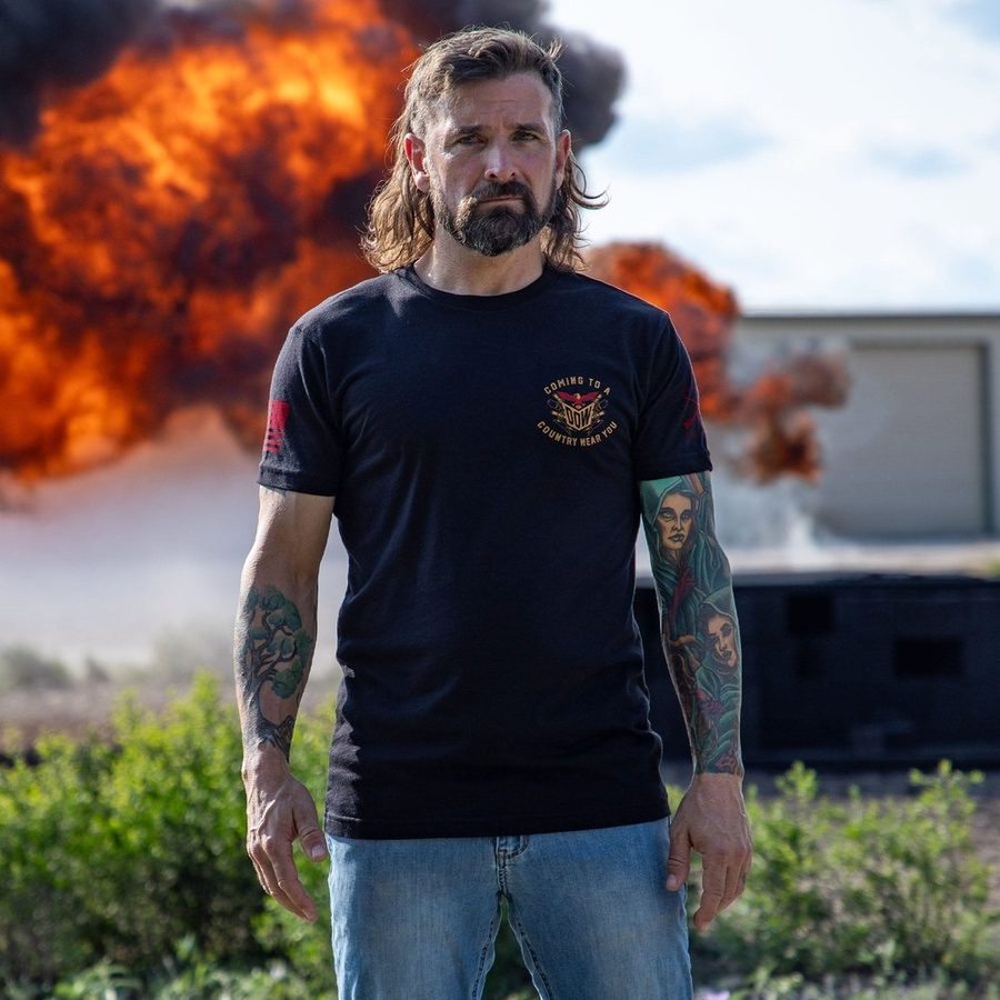 Department Of War T-Shirt - Black