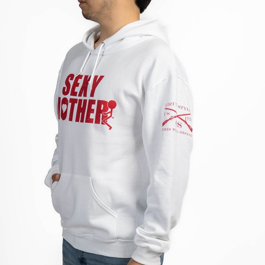 Sexy Mother Hoodie - White