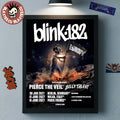 Blink-182 Europe Tour 2027 For Germany Italy And France Schedule Dates Home Decor Poster Canvas