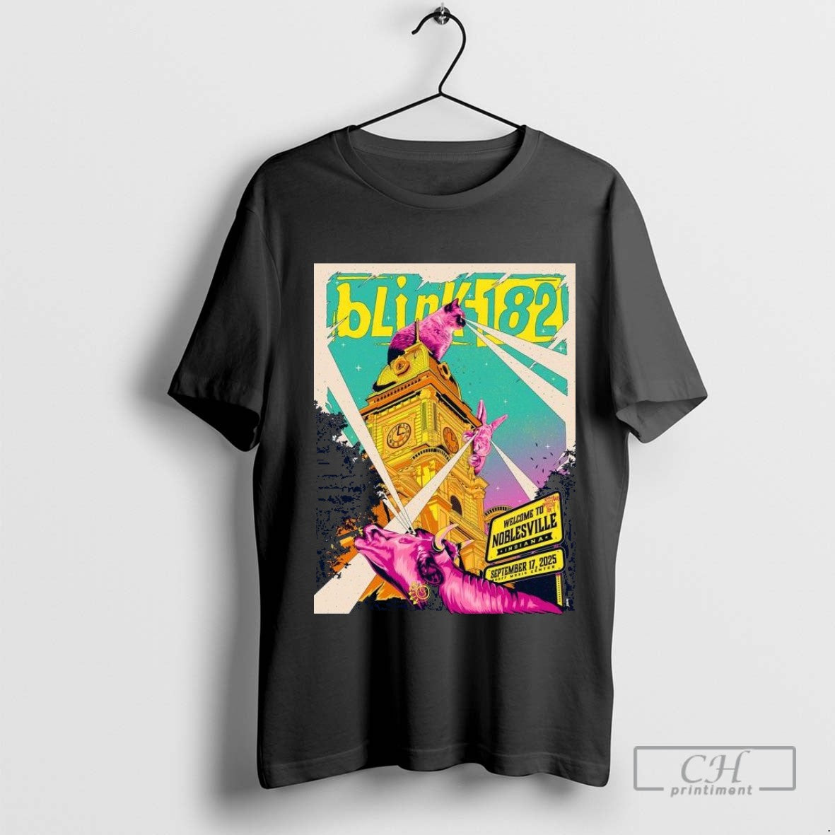 Blink 182 Welcome To Noblesville Indiana 2025 Venue At Ruoff Music Center On September 17