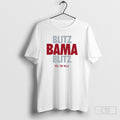 Blitz Bama Blitz Roll Tide Willie Crimson Tide Fan Shirt Tee