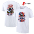 Blue Dog America turn 250 I’m old but I saw America turn 250 the Grinch graphic shirt