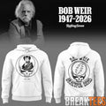 Bob Weir In Loving Memory White Hoodie