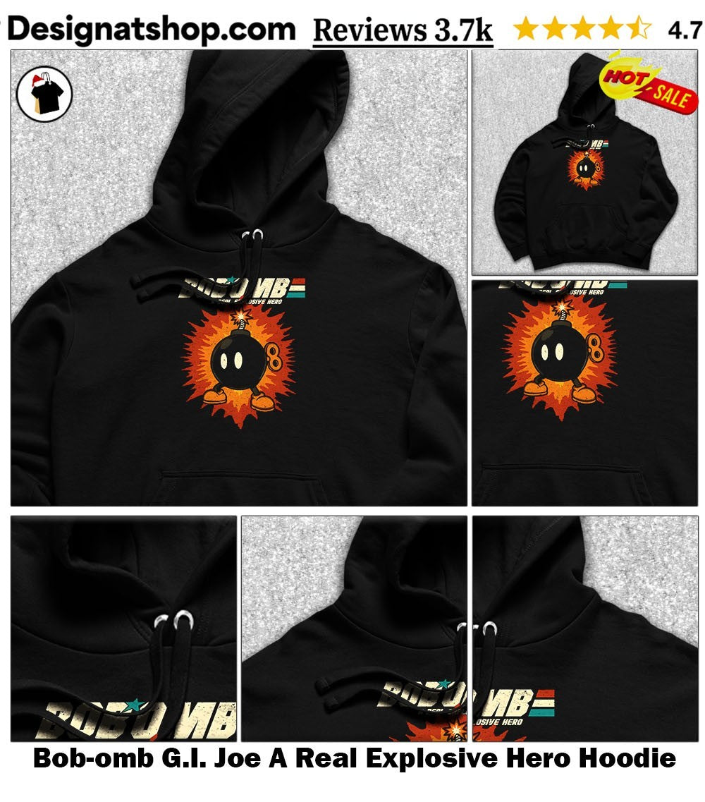 Bob-omb G.I. Joe A Real Explosive Hero shirt